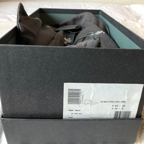 Ermenegildo Zegna Boots Dark Brown (Demi/Chukka) 9US main image 4